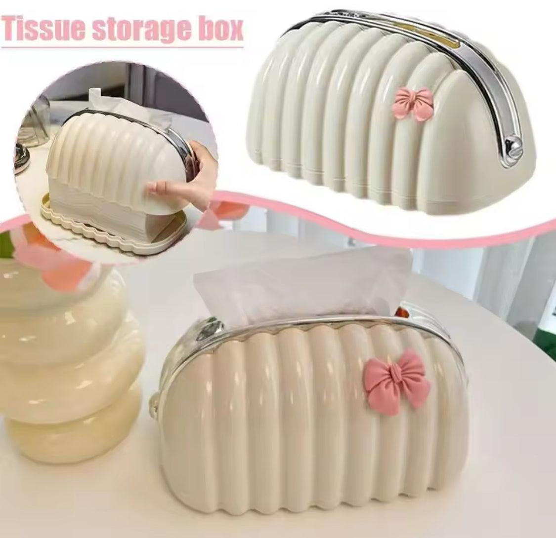 Creative Shell Tissue Box, Luxury Bread Style Tissue Box, Tea Table Decoration Napkin Paper Box Creative Shell Tissue Box, Luxury Bread Style Tissue Box, Tea Table Decoration Napkin Paper Box